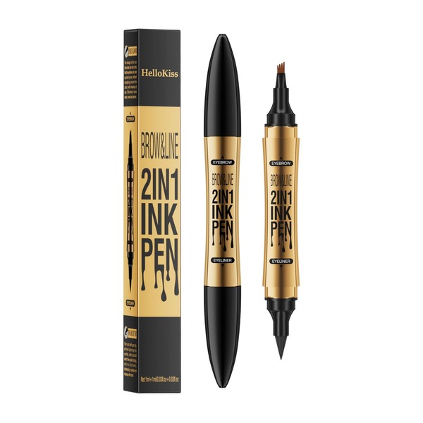 Eyebrow Pencil, Microblading Pencil with 4 Fine Microfork Tips, Long-Lasting