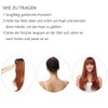 PARXITN Wig for Women 60 cm Long Straight Hair Wigs