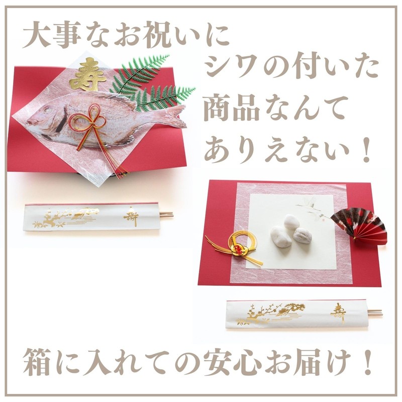 nervousrhinos Beginning Eating Ornament Set, Sea Bream, Teething Stone, 100th