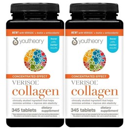 Univ. of Collagen Advanced Formula 390 Tablets (2 packs, 345 tablets shipped) New Package / 유띠어리 콜라겐 어드벤스드포뮬라 390정 2개 345정 발송 뉴패키지