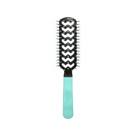 Cricket Static Free Fast Flo Color Vent Hair Brush for Blow Drying, Styling and Detangling for Long Short Thick Thin Curly Straight Wavy All Hair Types, CommitMint (Mint)