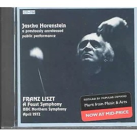 MERIT - LISZT: A FAUST SYMPHONY / HORENSTEIN, BBC NORTHERN