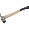 Dynamic Tools D041110 Milled Face Framing Hammer with Hickory Handle,