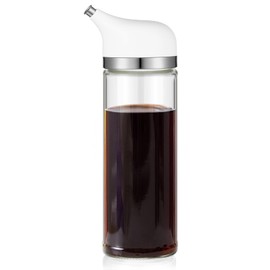 Yiyiring Soy Sauce Dispenser Glass Bottle Olive Oil Dispenser Vinegar Dispenser Non Drip Spout Soy Sauce Bottle Container Cruet Bottles for Oil Soy Sauce Vinegar Kitchen(8 oz)