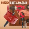 Hordion 71mm 2.8 inch Hole Saw, Heavy Duty Bi-Metal Hole