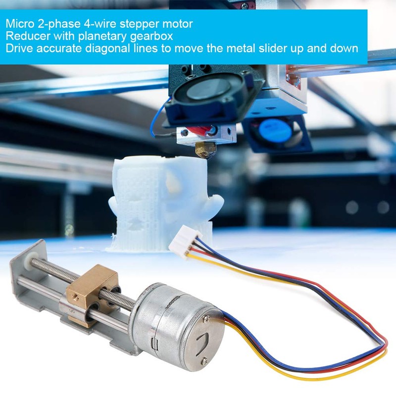 Mini Linear Stepper Motor 2 Phase 4 Wire 20 mm