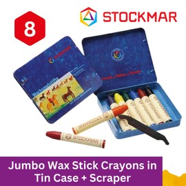 Stockmar Pastelli a cera - 8 colori