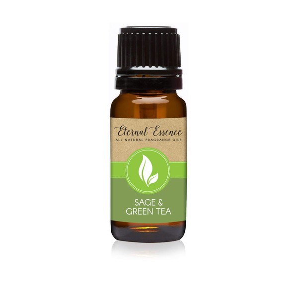 All Natural Fragrance Oils - Sage & Green Tea - 10ML