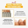 Stromberg's 30-Count Paper Egg Filler Flats, Biodegradable Bulk Egg Trays