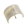 VingTAINE H-566-WH-CAFF Tortoise Shell Style Plate Hair Cuff, Marble Hair