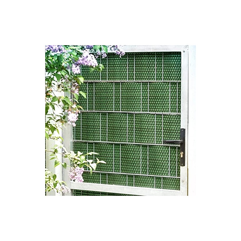 1 x Poly Rattan Privacy Screen Strips for Double Rod