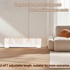 Baseboard Heater Cover, 2FT-4FT Retractable Galvanized Steel Easy Slip-On Baseboard