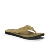 Sanuk Men's Fraid Not Flip Flop,Khaki,9 M US
