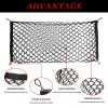 SHENKENUO 1PC New Rear Trunk Envelope Vertical Style Cargo Net