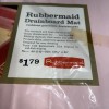 Rubbermaid Vintage Rubbermaid Kitchen Drainboard Mat Pink No. AO-1142 NOS