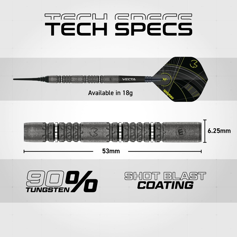 WINMAU – Michael Van Gerwen MvG Signature Edition - 18g
