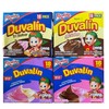 Duvalin Mexican Sweets Strawberry-Vanilla, Hazelnut-Vanilla, Hazelnut-Strawberry and Tri-Flavor Pack of