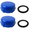BUTITNOW Blue Swimming Pool Drain Valve Cap Replacement, Fits for