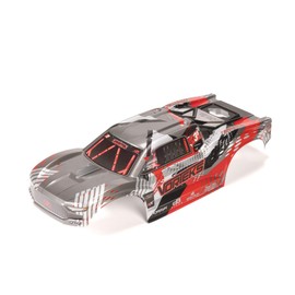 ARRMA VORTEKS Clipless Painted Decaled Body (Red), ARA-2143