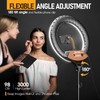 EMART 18-inch Ring Light with Stand, 65W Big Adjustable 3200-5500K