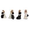 Carracci Black Dog Angel Figures Angel Dog Friendship Memorials Shaped