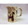 Steampunk Mini Cream Jug Pitcher by Heron Cross Pottery