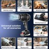 Fostex Cordless Leaf Blower, Handheld Turbo Air Blower with 2