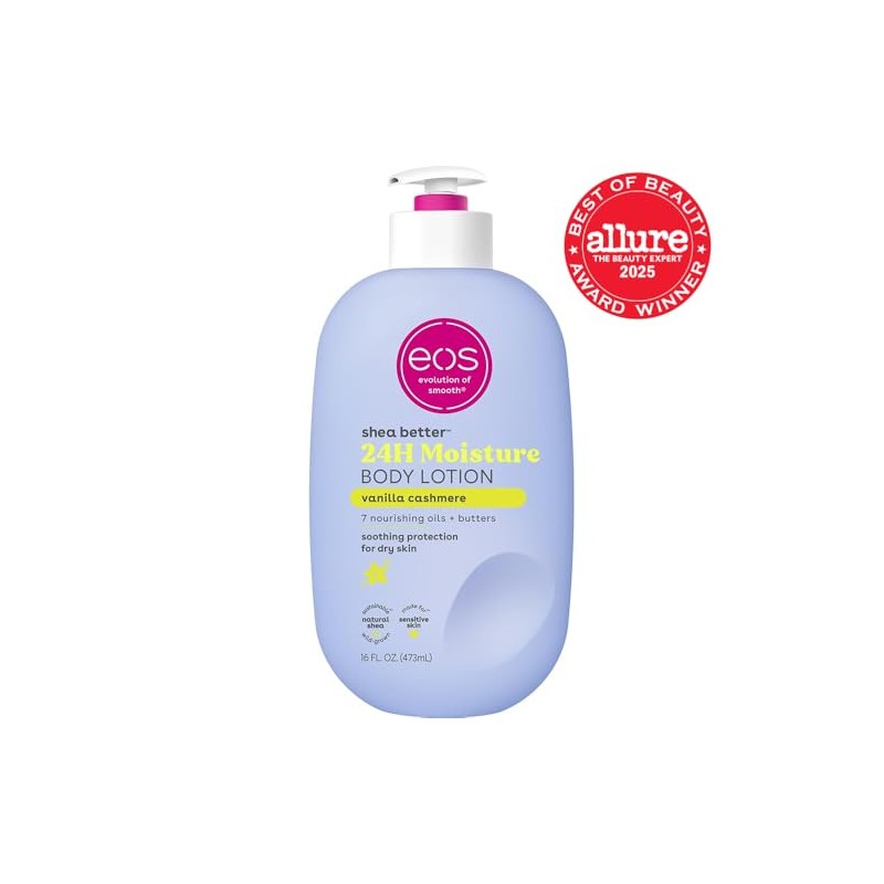 EOS Eos Shea Better Body Lotion – Vanilla Cashmere |
