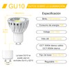 JSXing Bombillas LED GU10, Foco de Inundación Led GU10 Base