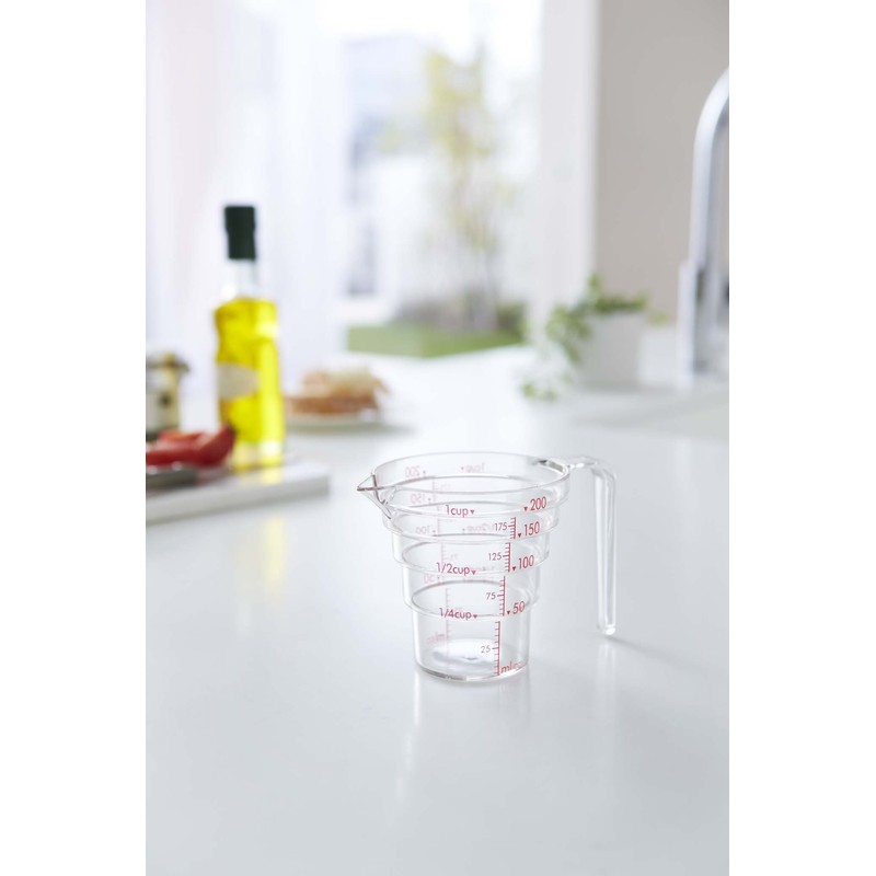 Yamazaki Industries 2697 Tiered Measuring Cup, 7.8 fl oz (200