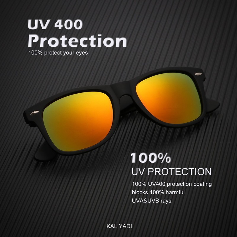 KALIYADI Polarized Sunglasses for Men and Women Matte Finish Sun