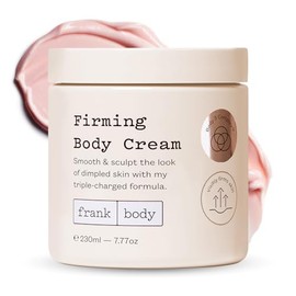 frank body Crema Corporal Reafirmante | Ayuda A Reducir La Apariencia De Estrías Y Hoyuelos | Cafeína Y Complejo Body 3 | Fórmula Hiperhidratante | Vegana Y Sin Crueldad Animal | 200 Ml
