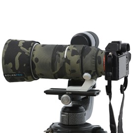 ROLANPRO Camouflage Lens Cover for Sony FE 70-200mm F/2.8 GM OSS II Coat Lens Protective Sleeve Case-#2 Waterproof