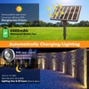 CLY Solar Landscape Spotlights, Solar Lights Outdoor IP66 Waterproof, Remote