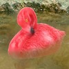 Flamingo Decorations Floating Flamingo Ornaments for Fish Pond Fish Tank