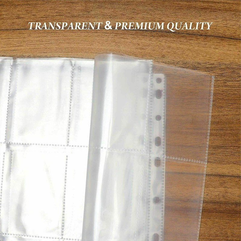 Luxury Vault LLC Trading Card Album Binder Protector Pages Sleeves