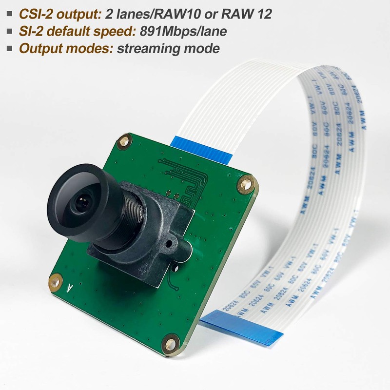 Raspberry Pi Industrial Camera Module STARVIS IMX462 Colour CMOS Sensor