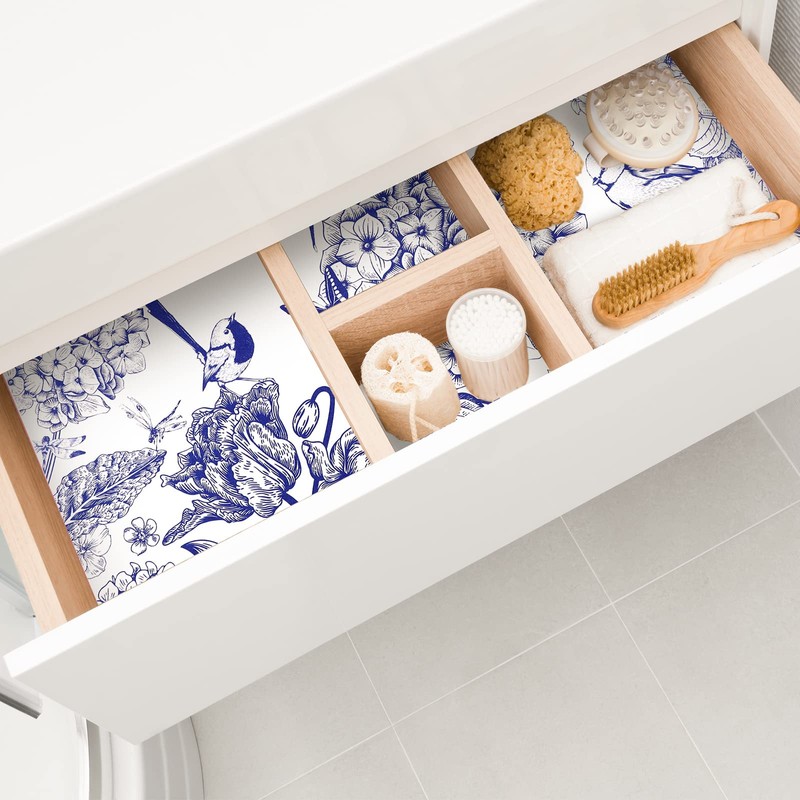 10 Sheets Drawer Liners for Dresser Scented Drawer Liners Drawer