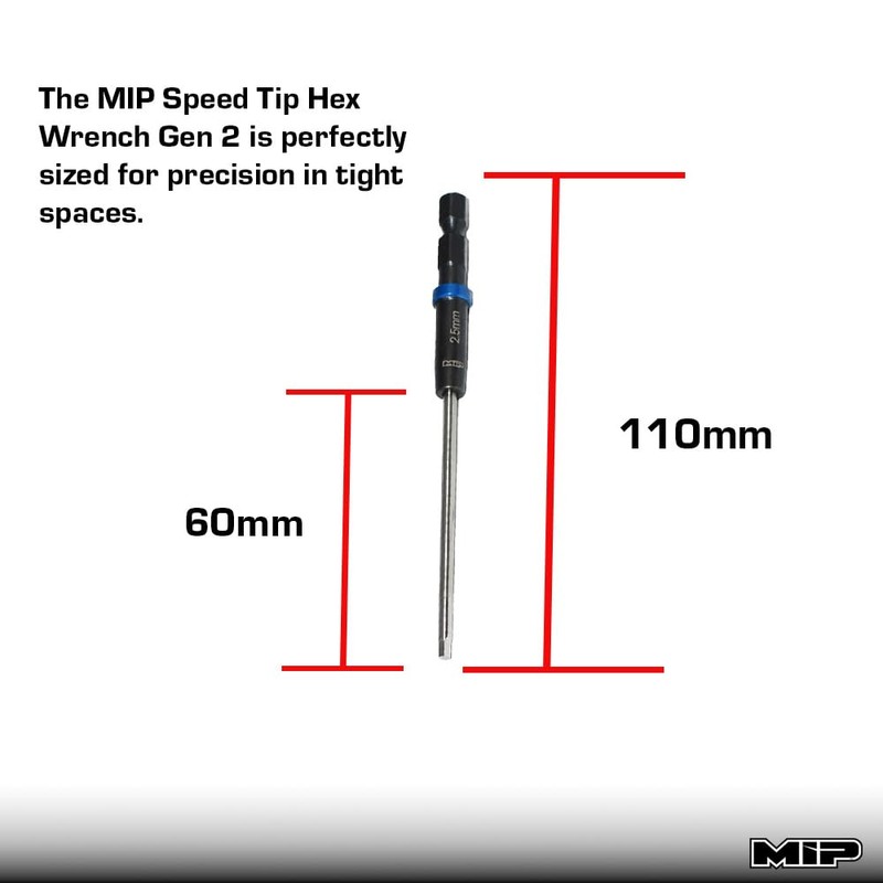 MIP RC Hex Bit Set and Tool Kit 9612 (1.5mm,