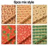 6-Sheet Christmas Wrapping Paper Set for Holiday Gifts – 70