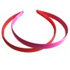 Yazon 15mm Plastic Headbands for Girls Women Colorful Headband with