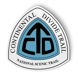 Continental Divide Trail - Magnet - Car Fridge Locker - 5"