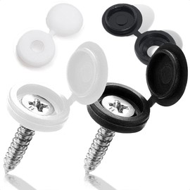 Decorative Screws, Cosmetic Screws, Decorative Cover, Flip, Protective Cover, Nail Cover, Decorative Cover, Inner Diameter: 0.4 inch (10 mm) / 0.2 inches (5.3 mm), Screw Covers, Screw Covers, Hide