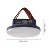 Magnetic Tent Light IP55 Waterproof 1600lm 8400mAh Dimmable Dual Color