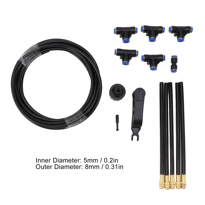 Garden Drip Irrigation Kit 360 Degree Adjustable Watering System Universal