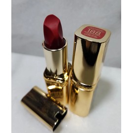 2-Loreal Colour Riche Lipstick . Respected Red #188.