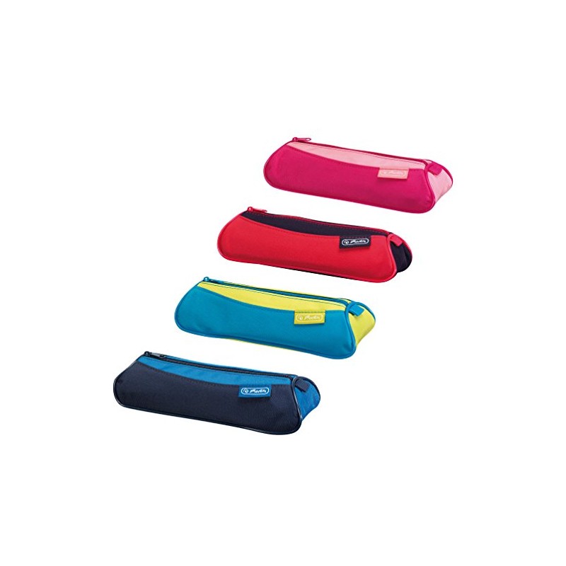 Herlitz 10312692 Triangular Pencil Case, Polyester