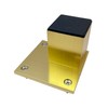 Yuqim 4 Pcs 2 Inch Metal Furniture Legs - Square
