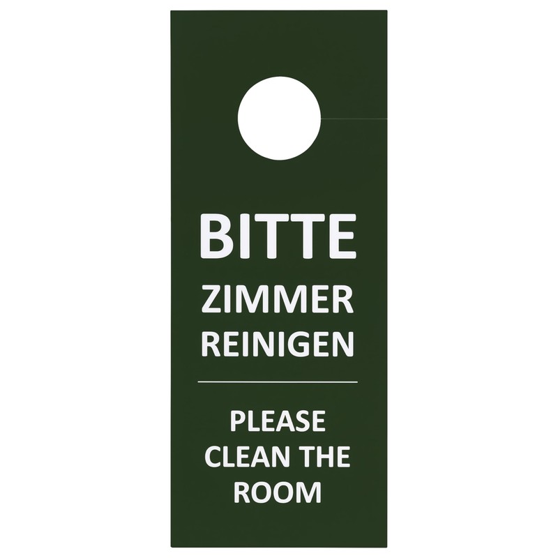 Pack of 20 Door Sign Hotel Bitte nicht stören -