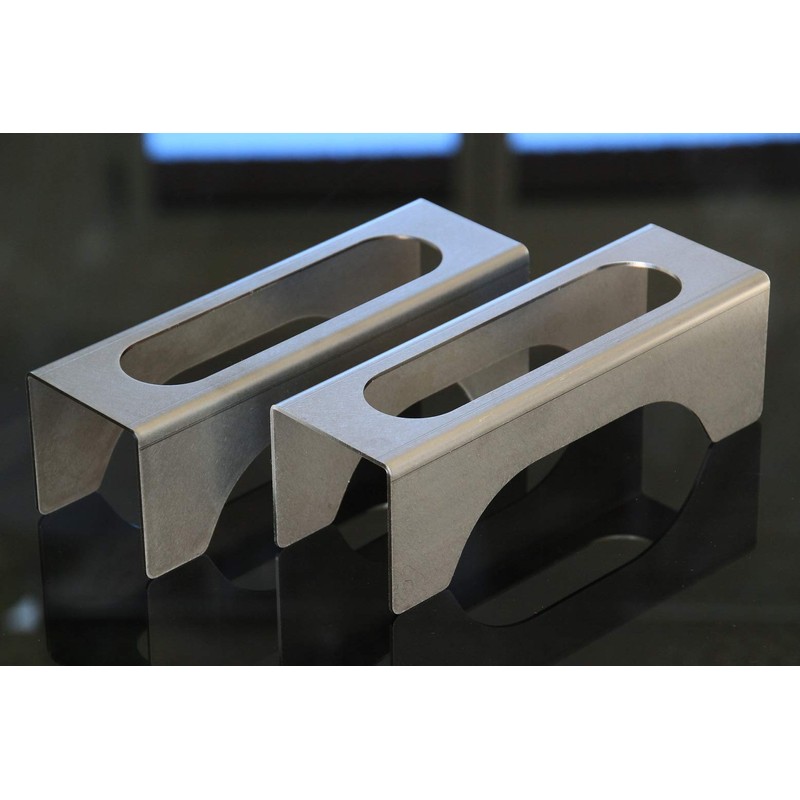 Fire Dogs/Andirons, Ultra Compact Size for stoves and Inserts, Clean